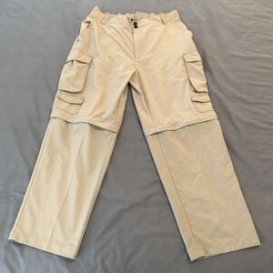 Rugged Exposure Pants Mens Medium Convertible Zip Off Cargo Hiking Outdoor